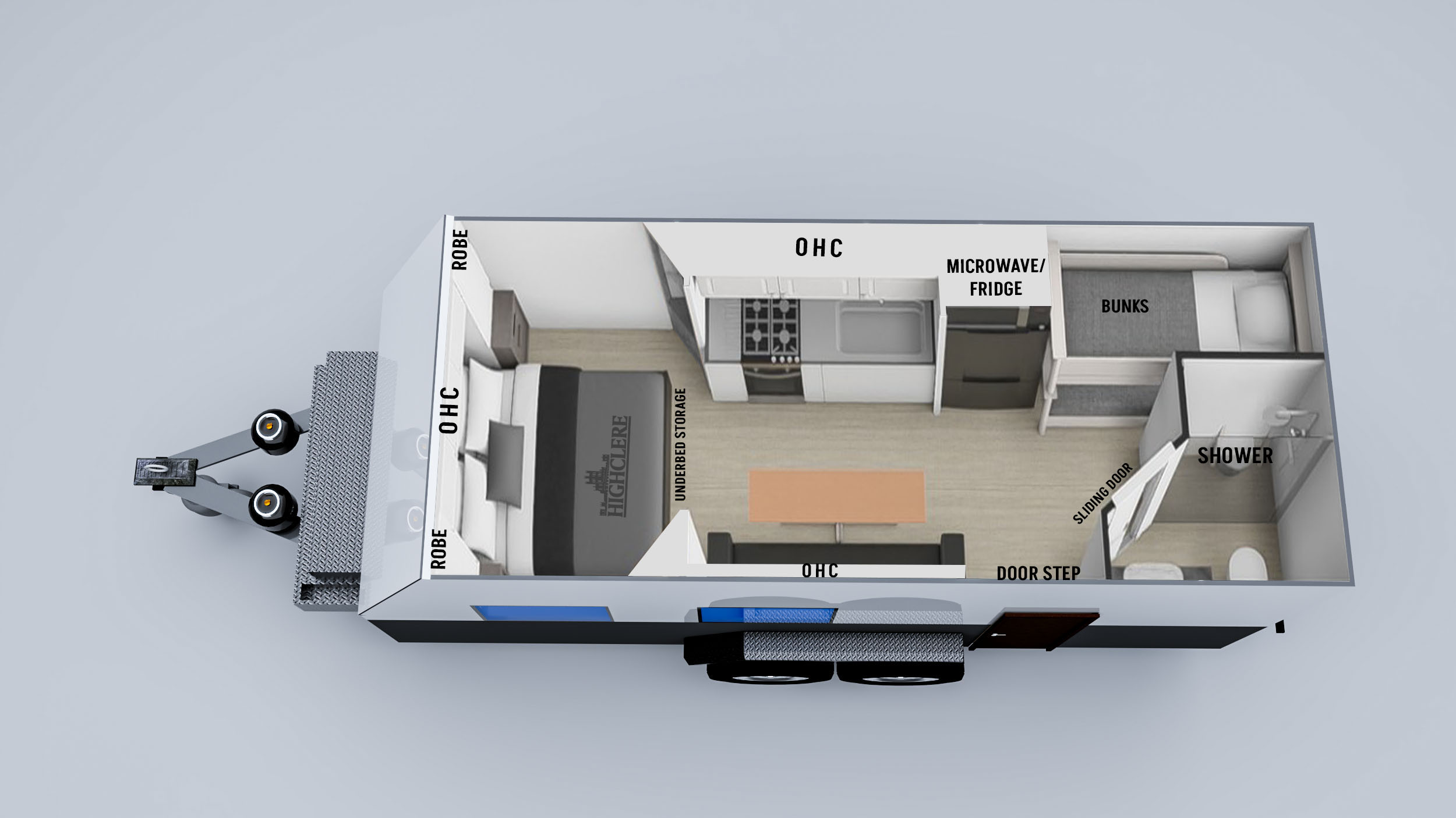 Chariot floor plan