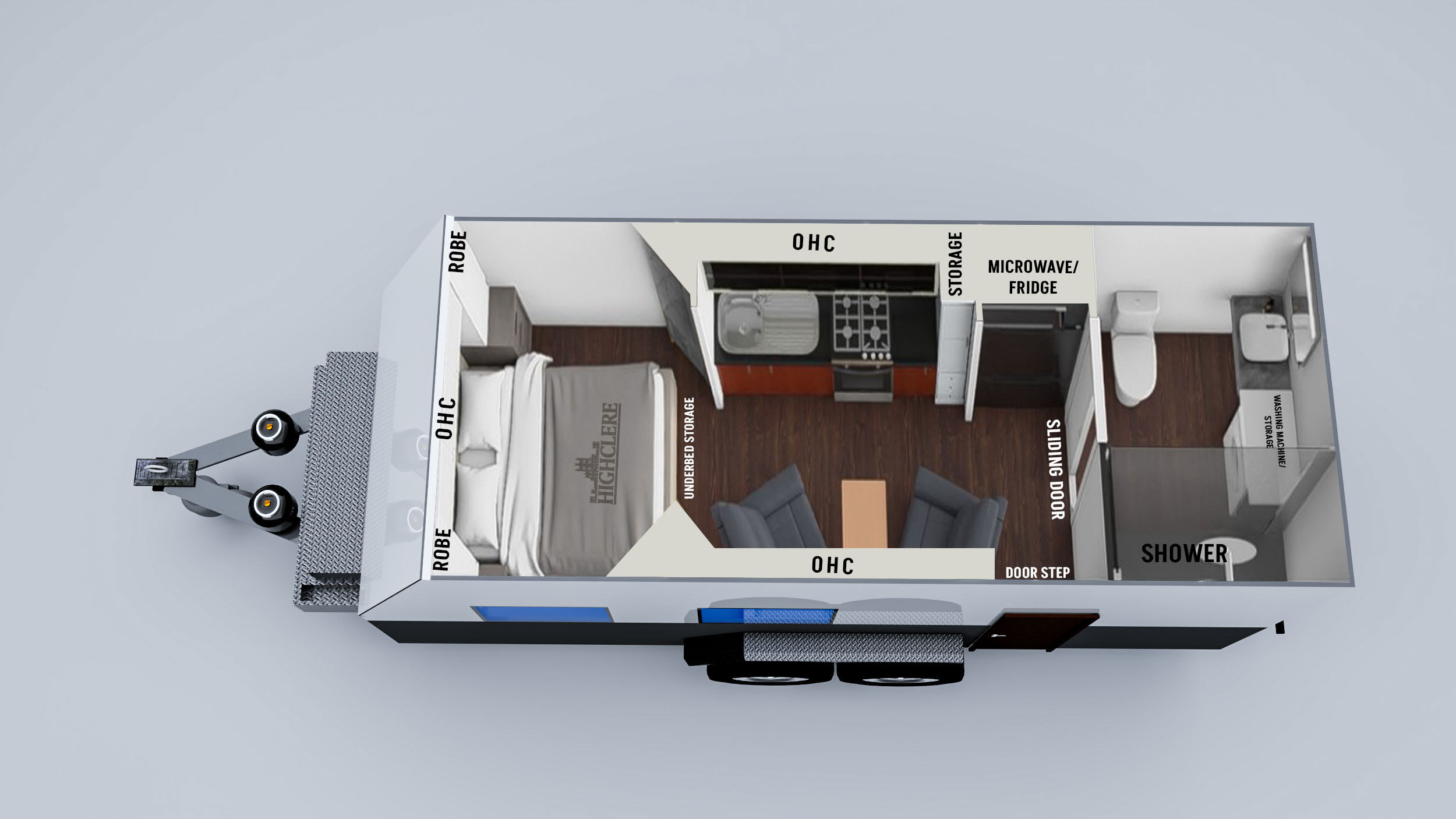 Footloose floor plan